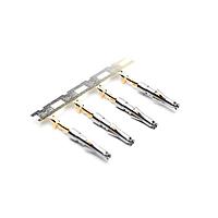 Amphenol SINE Systems SS28W2G15 Contacts Socket Contact, Stamped, Gold 15u", Wire Range .05-.08mm ,  30-28 AWG, with 3 tangs. 3,000 pcs. Reel