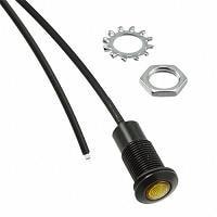 VCC FLXR1ATP06 Flexible Light Pipes RUGGED FLX LIGHTPIPE BLK FINISH 6" AMB