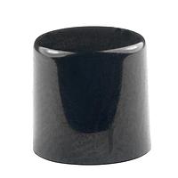 NKK Switches AT443A Button .315" DIA BLACK SNAP-ON CAP