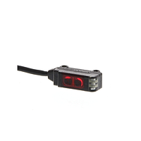 OMRON E3T-SL14M 2M Ultracompact, Ultrathin Photoelectric Sensor with Built-in Amplifier (3-50 mm, Limited reflective, PNP, Dark-ON, M3)
