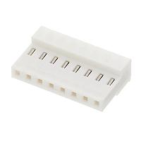 AMP Connectors - TE Connectivity 3-640434-8 Receptacle Housing 8P CONN ASSY 24 AWG WHT CLSD