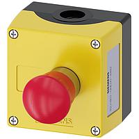 SIEMENS 3SU18010NE004AB2 Pushbutton ENCLOSURE PLASTIC. 1 COMMAND POINT