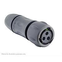 Eaton Souriau-Sunbank UTSX6JC103S Plugs Plug, with cable gland backshell, for 3 female contacts, IP68/69K