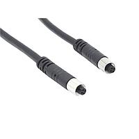 NorComp CCA-000-M03R202 Sensor Cables / Actuator Cables M5 4p Female/Female straight/straight 3m