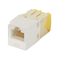 Panduit CJT5E88TGWH Modular Connectors / Ethernet Connectors Mini-Com Mod Cat 5e 28/30 AWG UTP