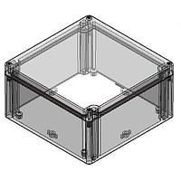 Serpac RB66P06C16G NEMA/IP Rated N4/IP67 CLR/GRY POLY 6.30 x 6.30 x 2.17"
