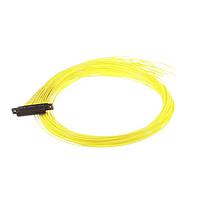 Cinch DCDA-37S-6E2-18.0B Micro-D D-Sub Connectors MICRO 37 SKT 18" YELLOW