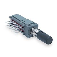 E-Switch PBH4UEEKZXNAGX Standard Switches 100mA 30VDC Latching Mounting Bracket