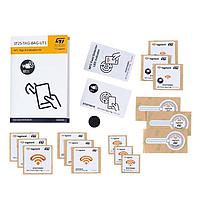 STMicroelectronics ST25-TAG-BAG-UT1 NFC Tags Set of ST25TV and ST25TN series NFC tags