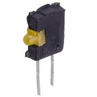 VCC 5350T7LC LED Circuit Board Indicators YELLOW DIFFUSED RIGHT ANGLE