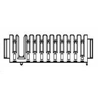 AMP Connectors - TE Connectivity 1473776-7 Headers & Wire Housings 2.5MM BATTERY REC ASSEMBLY