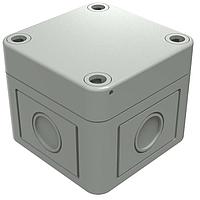 Rose 600707150 Enclosures ENCLOSURE, PCI COMP, RAL 7035, 65 X 65 X 57MM, THERMOPLASTIC