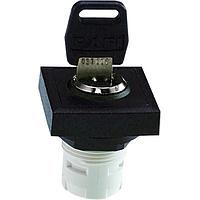 RAFI 1.30.076.051/0000 Switch Actuators RAFIX 16 Keylock switch 90