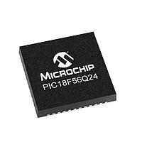 Microchip Technology PIC18F56Q24-I/6LX Microcontrollers 64KB Flash, 4KB RAM, 512bytes EEPROM, MVIO, 10b ADC2, 8b DAC, ACP, Comp, PWM,
