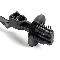 HellermannTyton 157-00379 Cable Tie Mounts 1-Pc Cable Tie/Fir Tree Mount with Disc, 6.5"L, 8-8.5mm Mounting Hole, PA66HIRHSUV, Black,