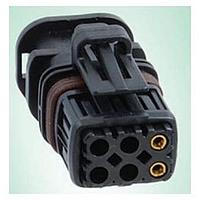 Amphenol Industrial C10-708353-000 Plugs 6 Way Plug, gold cont for 20awg wire