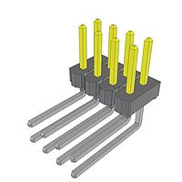 Samtec HTSW-104-09-F-D-RA Pin Header High Temperature PCB Header Strips