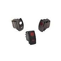 Carling Technologies V1D2HW6B-GVE00-0 Contura Sealed Rocker Switch V1D2HW6BGVE000