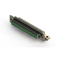 EDAC 622-M37-260-GN3 D-Sub Connectors - Standard Density EDAC Right Angle D-Sub Connector