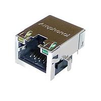 Amphenol Commercial Products RJE711881403T Modular 8P8C, RA, CAT6, Shield, Recessed Profile, No LEDs