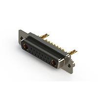 EDAC 628-17W2222-1T2 Mixed Contact D-Sub Connectors Vertical Combo Dsub