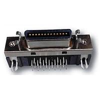 Amphenol Commercial Products 858F036B4010022 Micro-D D-Sub Connectors PCB side Rcpt 36way PressFitType