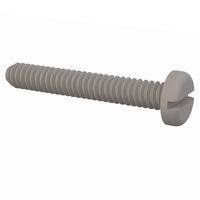 Essentra Components 010440P075 Pan Slotted Pan Slotted Screw, #4-40 Thread, 3/4 Lg