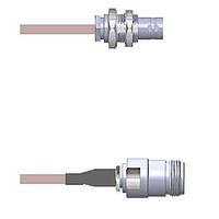 Amphenol Custom Cable Q-0701V000R009i RF Cable Assemblies BNC-SJB/N-SJ G316D 9I