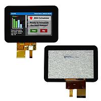 Newhaven Display NHD-4.3-800480EZ-ASXP-CTP TFT LCD Display Modules 4.3 IPS TFT EZ Grip Series