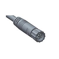 Amphenol LTW 8HP-05AFFM-SL7A02 Sensor Cables / Actuator Cables Guided M8 Circular Metric Connector, Plastic, 3A+1.5A, 05 pins, Female Connector, Female Contact, Straight, Screw Thread, Overmolded, Length 2000mm, IP67 Mated