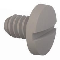 Essentra Components 010256B012 Machine Screw Binder Slotted Screw, #2-56 Thread, 1/8 in Lg