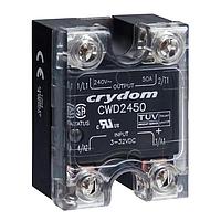 Sensata Technologies - Crydom CWD4825H Indicator SSR Relay, Panel Mount, IP20, 660VAC/25A, 4-32VDC In, Zero Cross, Thermal Pad