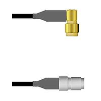 Amphenol Custom Cable Q-37065000D024i RF Cable Assemblies SMA-RP/10/23-SP LMR19 24I
