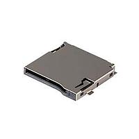 Same Sky (formerly CUI Devices) MSD-1-A Card Connectors 9 Positions, Push In, Auto Eject Out, SMT, 1.8 mm Height Above Board,