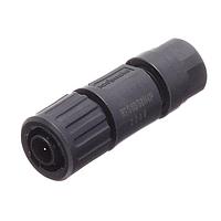 Amphenol SINE Systems RTS6BS8N4P Connectors Male straight plug cord grip Sz 8 4 p