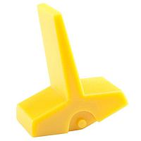 NKK Switches AT4157E Paddle .595" WIDE YLW PADDL CAP FOR M & P SERIES