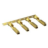 Amphenol SINE Systems SC000572F Standard Circular Contacts Socket contact, signal, 1.0x0.64mm, stamped & formed, 20-22AWG, gold flash