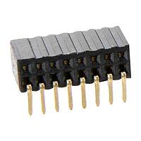 Harwin M50-3200845 Receptacle 08+08 DIL GOLD HORIZONTAL SOCKET