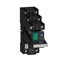 SCHNEIDER RXM2AB2BDPVS Miniature RXM Relay & separate Socket,2C/O 10A 24VDC