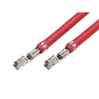 Molex 219676-2124 Pre-Crimped Lead Mini SPOX 2.5 F-F 300mm 22 AWG RD Sn