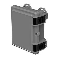 Serpac I142HL,TGBG Hinged Latch HINGED LATCH CABINET & JUNCTION BOX GRAY/GRAY (9.7 x 8.2 x 4.3 in)