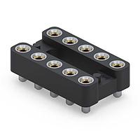 Mill-Max 114-93-210-41-117000 IC & Component Sockets 10 PIN SMT SKT STUB TAIL 200uSn