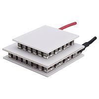 Laird Thermal Systems 16503-310 Multi-Stage Thermoelectric Cooler, High Temp Differential, 10.3W, 6A, 3.4V, 30x30x10.9mm