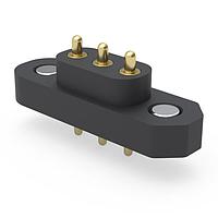 Mill-Max 878-22-003-10-011101 Headers Magnetic Spring-Loaded Pin Header Strip 3 Pins