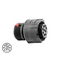 Eaton Souriau-Sunbank CL1F2100 Connectors 9P Socket Plug Sz 2 Unsealed