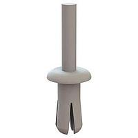 Essentra Components 61PR400000 Push-In Rivet Push Rivet, .250 Hole, .350-.500 Panel Thk