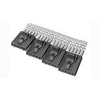 AMP Connectors - TE Connectivity 5-103961-6 Receptacle Assembly 2X7 MTE RCPT SR LATCH .100CL