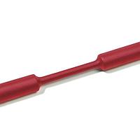 HellermannTyton 309-65222 Tubing Heat Shrink Tubing, 4' Long Stick, 2:1 Shrink Ratio, 3.0", 76.2/38.1 Dia, PO, Red, 3/pkg