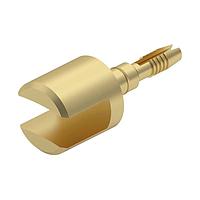 Mill-Max 3622-0-32-15-00-00-03-0 Terminal Pin, Slotted Edge-Mount Pin, 10u Gold over Nickel