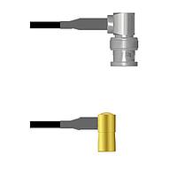 Amphenol Custom Cable Q-0D03S0003120i RF Cable Assemblies BNC-RP/SMB-RP G174 120I